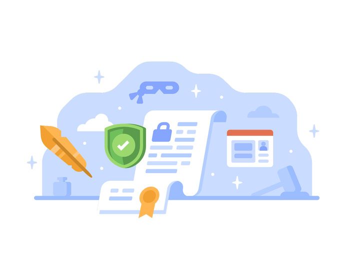 PCI-DSS complaince proves that you customers' data is safe and sound (*image by [Matt Anderson](https://dribbble.com/mattandersondesign){ rel="nofollow" .default-md}*)
