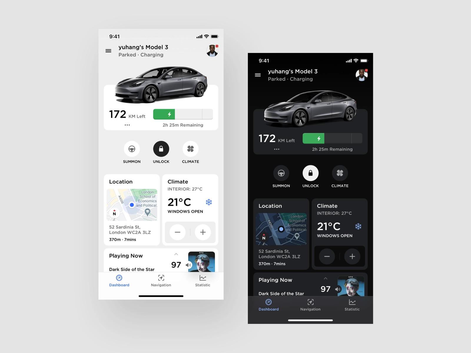 Climate control feature needs to be considered before starting car app development process.