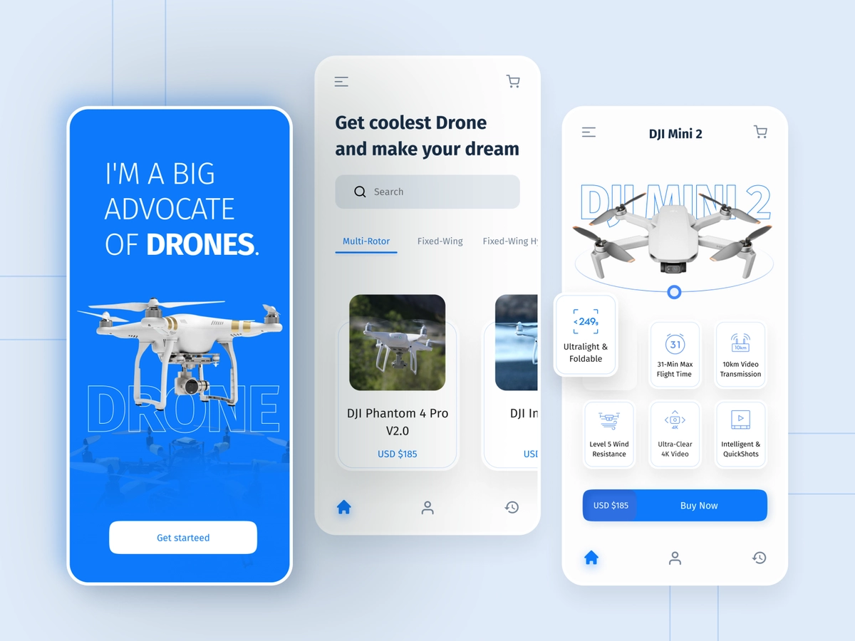 You can reuse the code from your previous apps to build drone applications if the app meets certain requirements