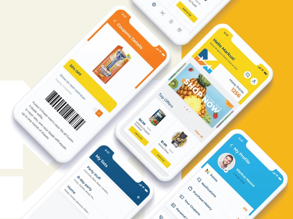 Design for Massy Stores’ loyalty program 