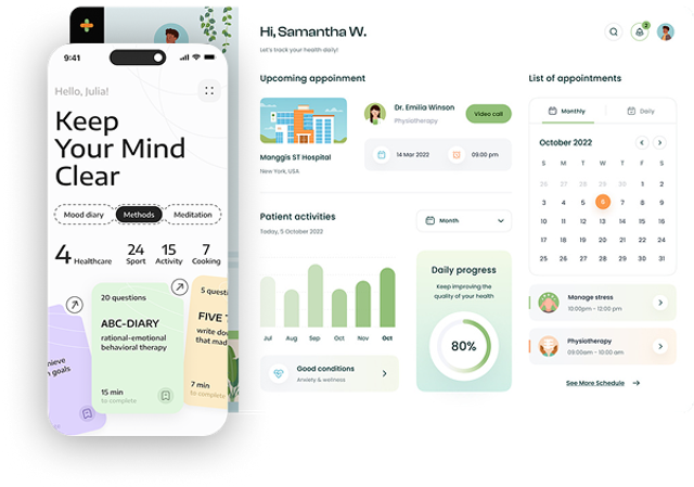 Example of the community app