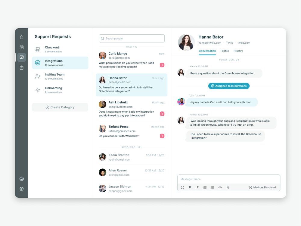 For better membership management, you can develop a great support service that will help you and current associates, with occurring problems &amp; ease the subscription for new members  (*image by [Zach Robinson](https://dribbble.com/zmrobins){ rel="nofollow" target="_blank" .default-md}*)