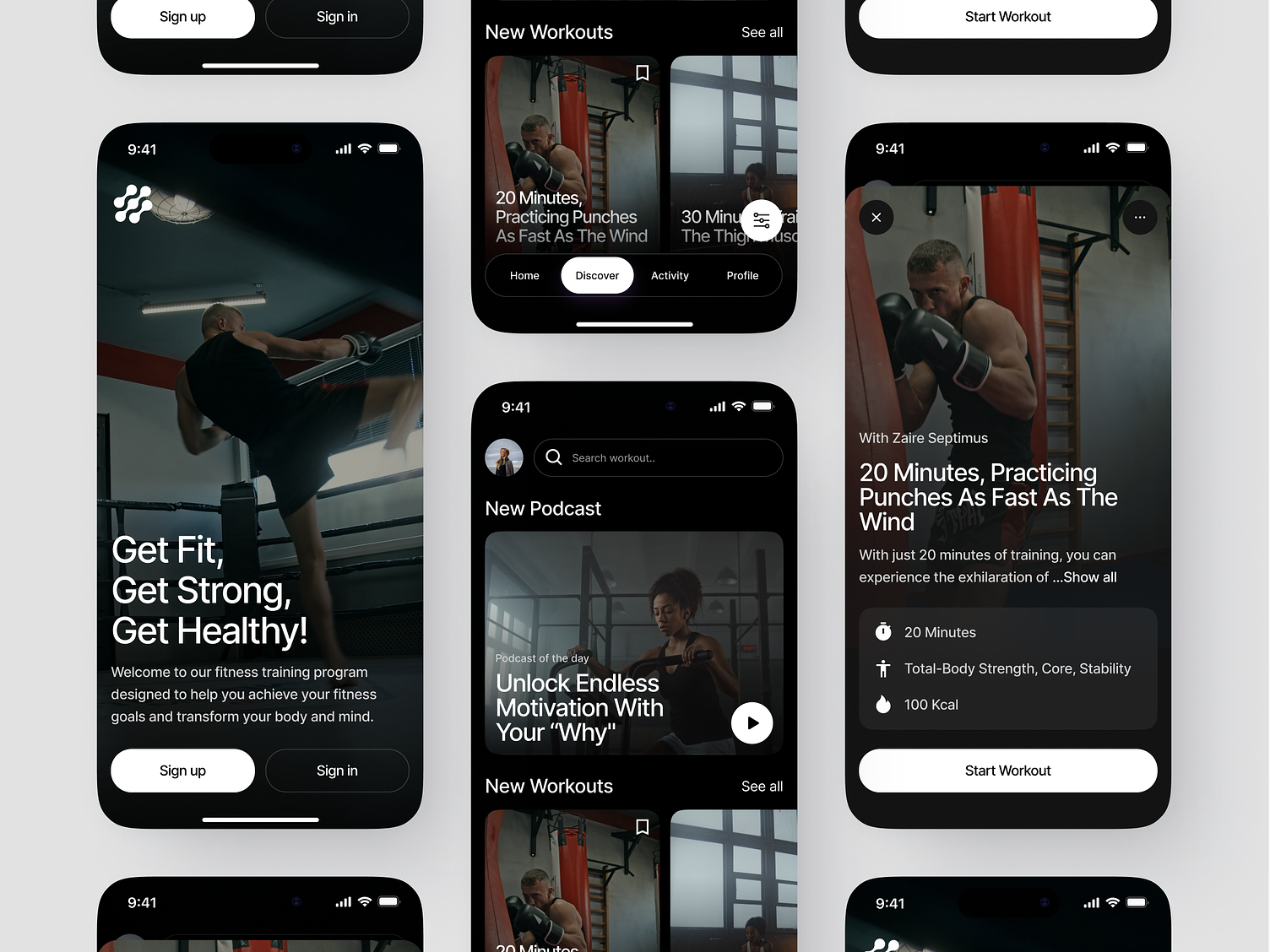 How make a personal trainer app from scratch.