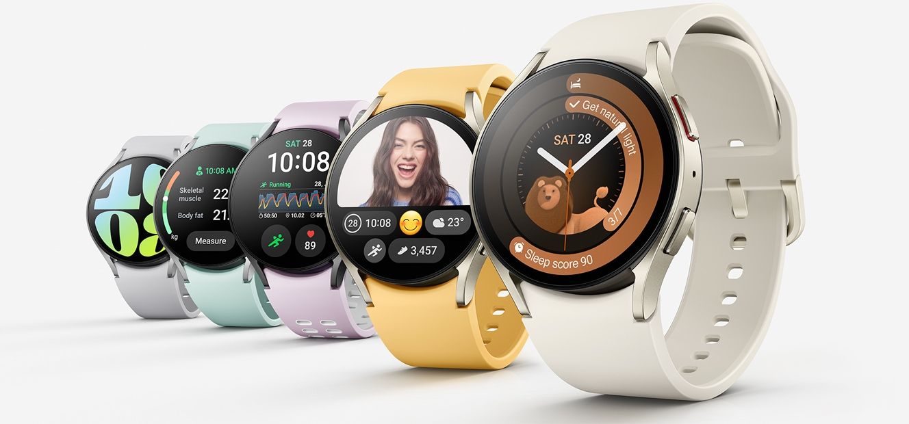 Screenshot of Galaxy Watch 6 series