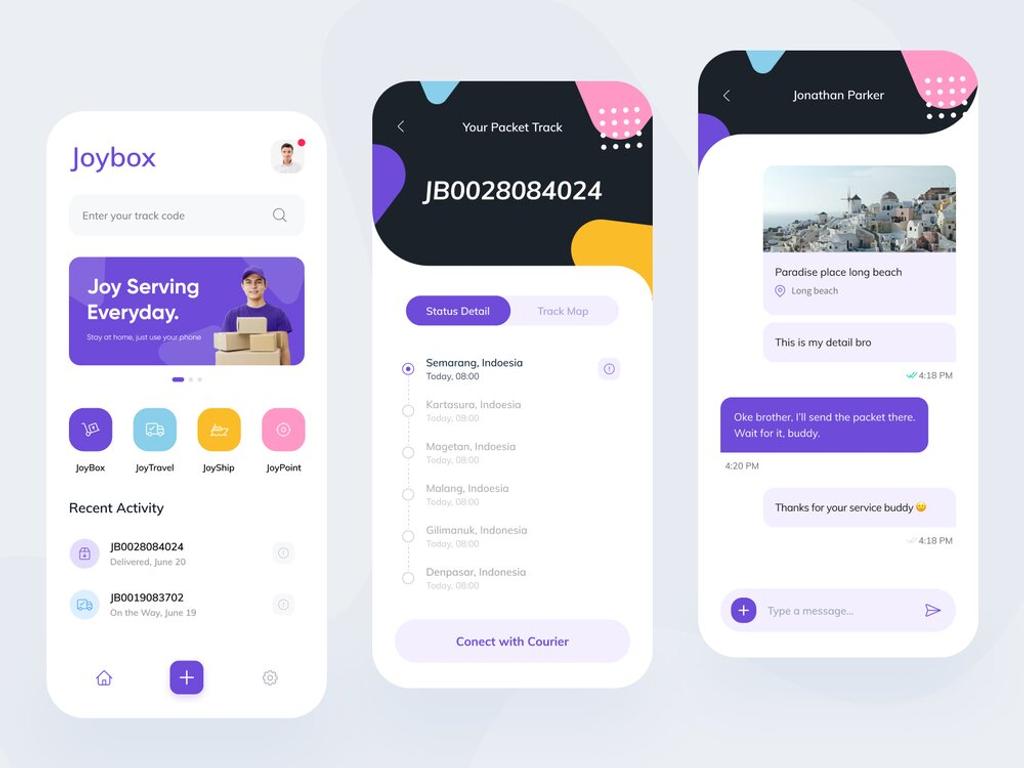 To develop a delivery service app, think about adding a calendar as a part of app features