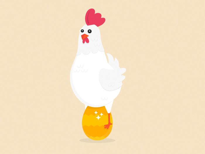 Think how you can solve the chicken &amp; egg problem even before the development itself starts (*image by [Tom Loots](https://dribbble.com/TomLoots){ rel="nofollow" .default-md}*)