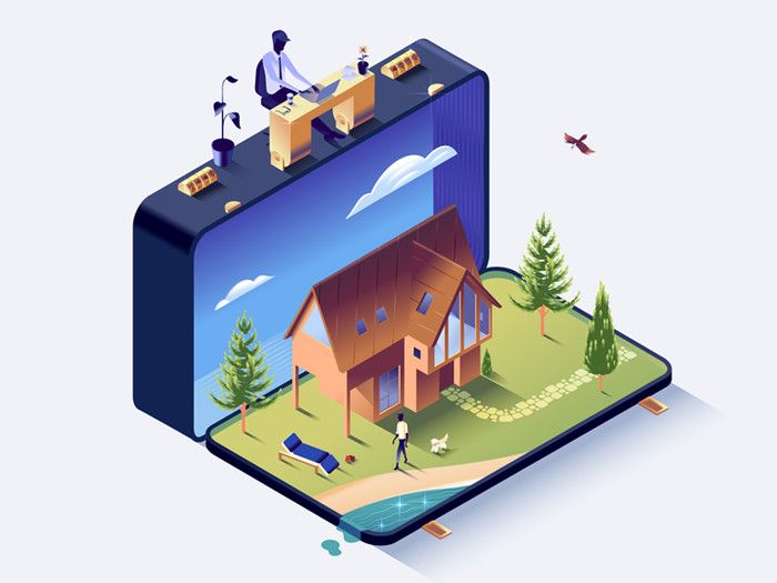 Niche markets have features of both existing and new markets (*image by [Andrew Nye](https://dribbble.com/andrew-nye){ rel="nofollow" .default-md}*)