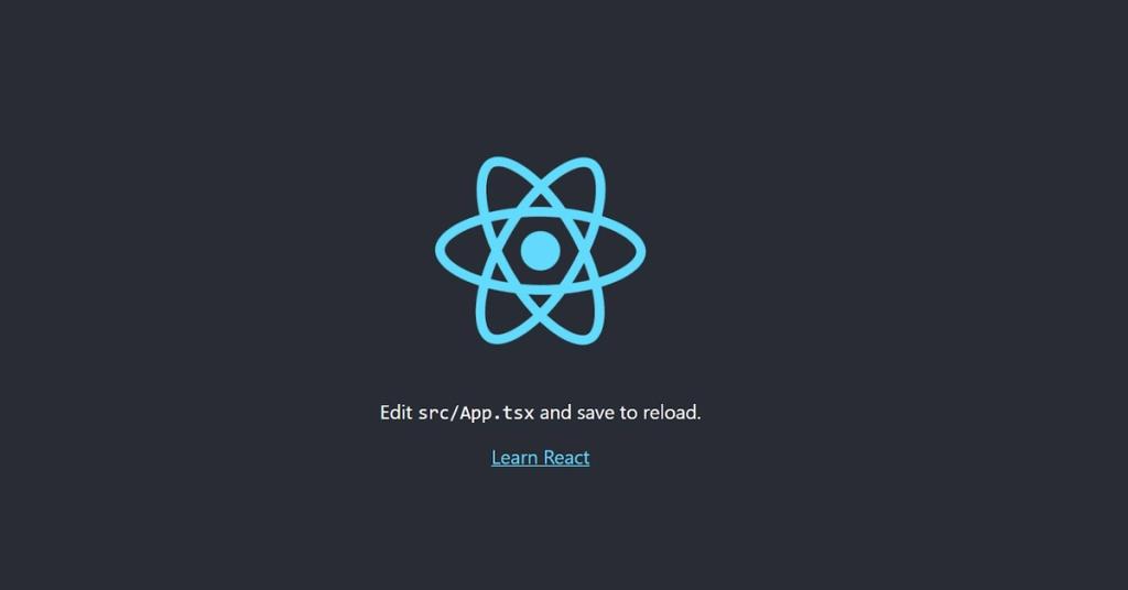 Welcome Screen of the Web App