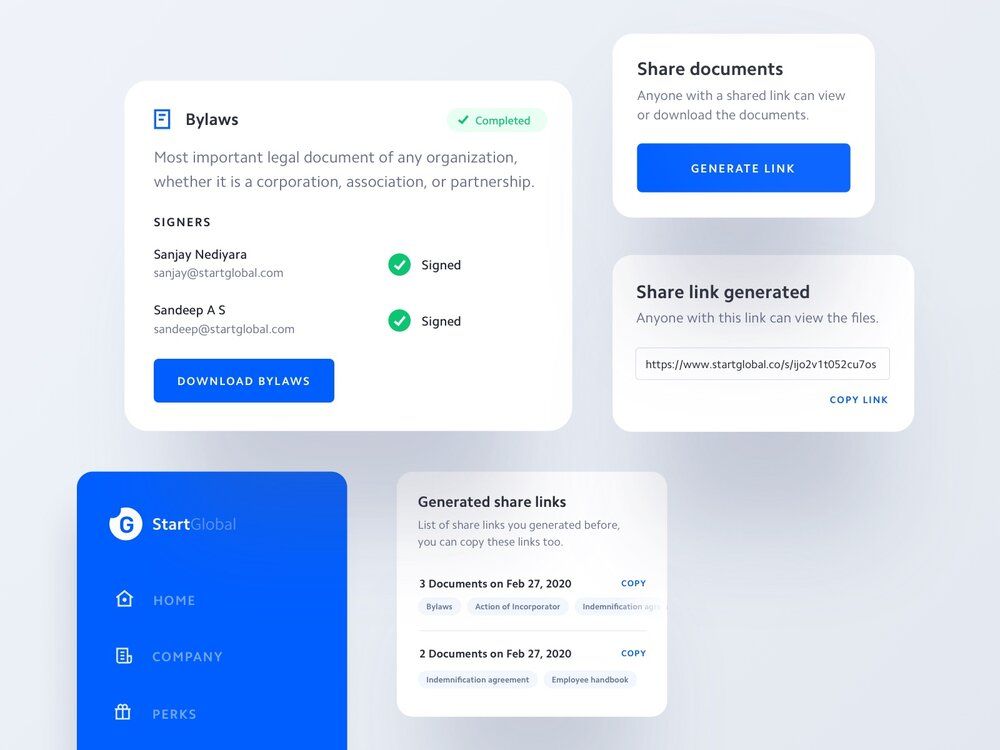 Management software solutions can help law companies enable a remote access from mobile devices through app development (*image by [Vishnu Prasad](https://dribbble.com/vlockn){ rel="nofollow" target="_blank" .default-md}*)
