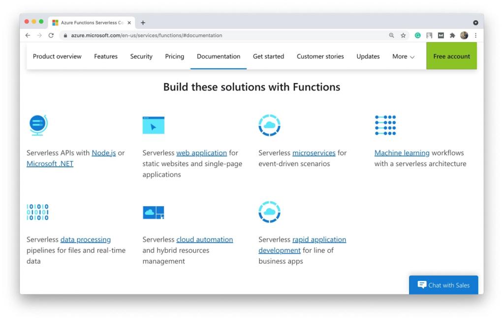 Cloud computing, serverless infrastructure, on-premises infrastructure — these are all parts of Azure set of servers options for their user groups