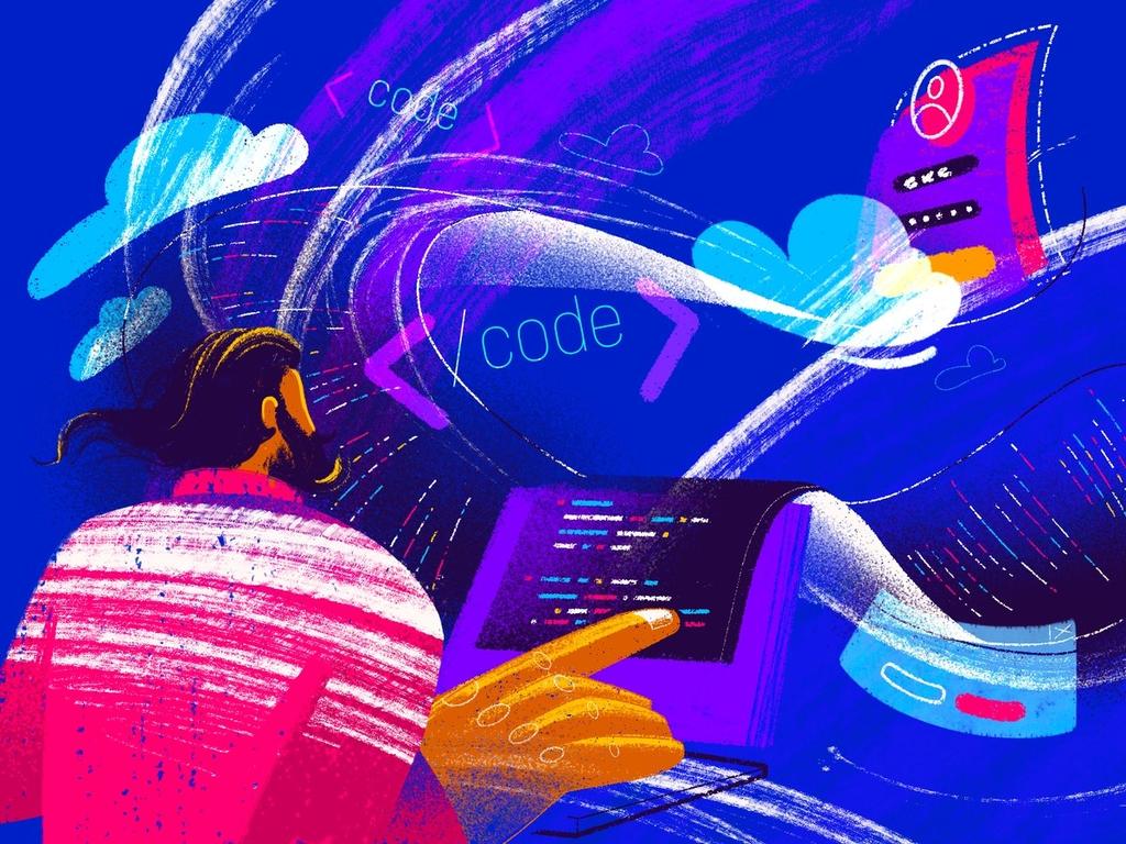 There is no critical difference between the methods remote teams and non-remote ones are using to handle a technical debt (*image by [Holly Guacamolly](https://dribbble.com/exe80){ rel="nofollow" target="_blank" .default-md}*)