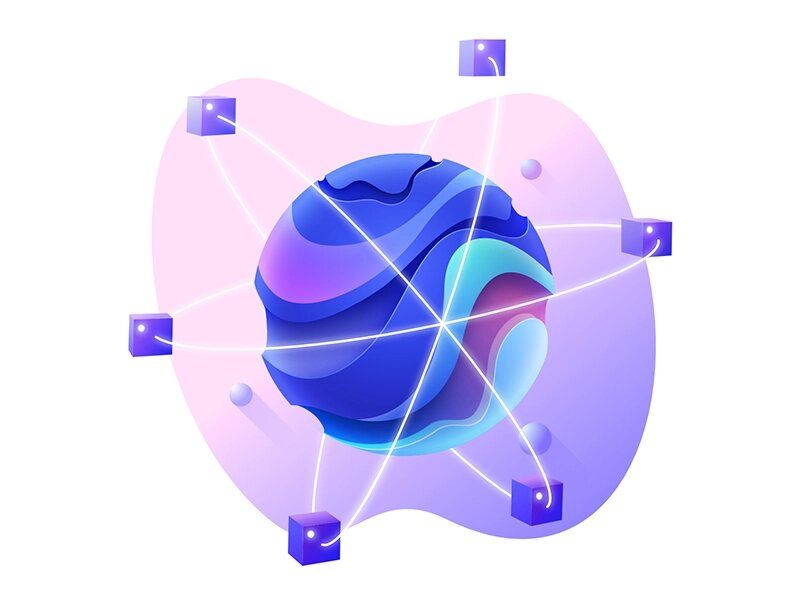 Serverless computing allows you to build serverless applications with automatic scaling via third-party vendors (*image by [Csaba Gyulai](https://dribbble.com/floydworx){ rel="nofollow" target="_blank" .default-md}*)