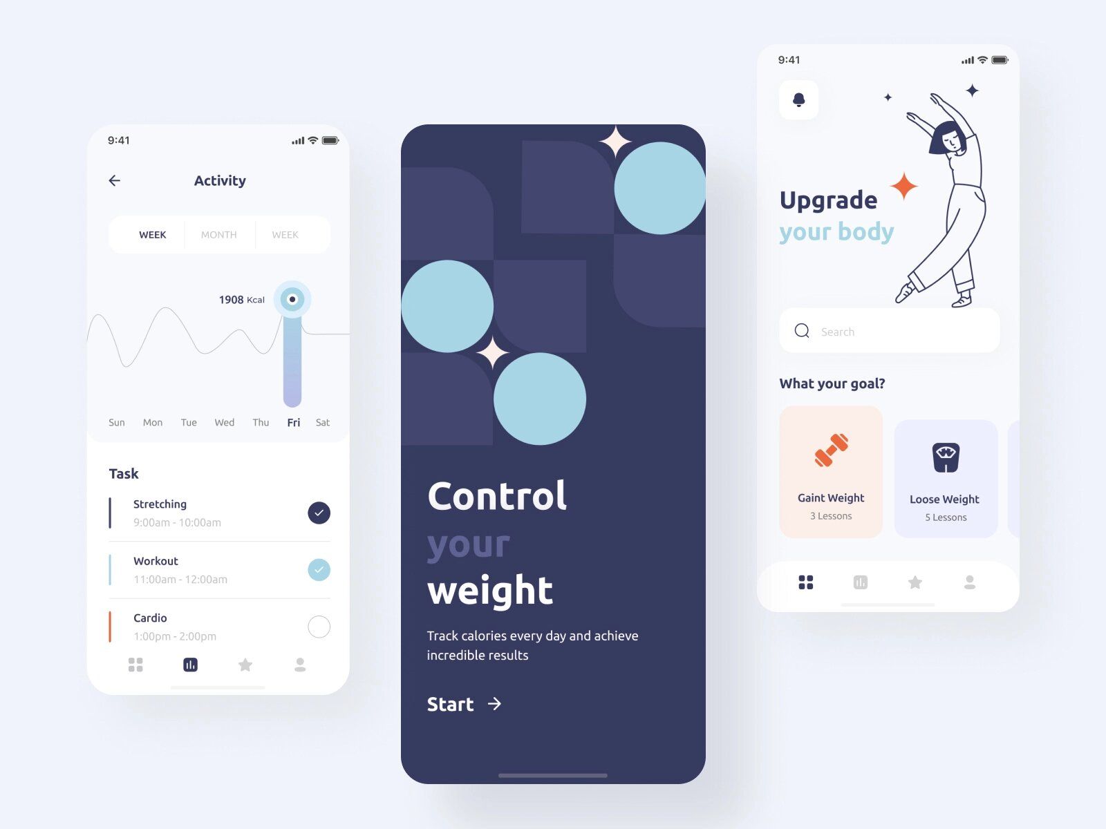 If you build an app for your small business, you increase the number of potential buyers since you get access to new marketing and communication channels (*image by [Taras Migulko](https://dribbble.com/ui_migulko){ rel="nofollow" target="_blank" .default-md}*)