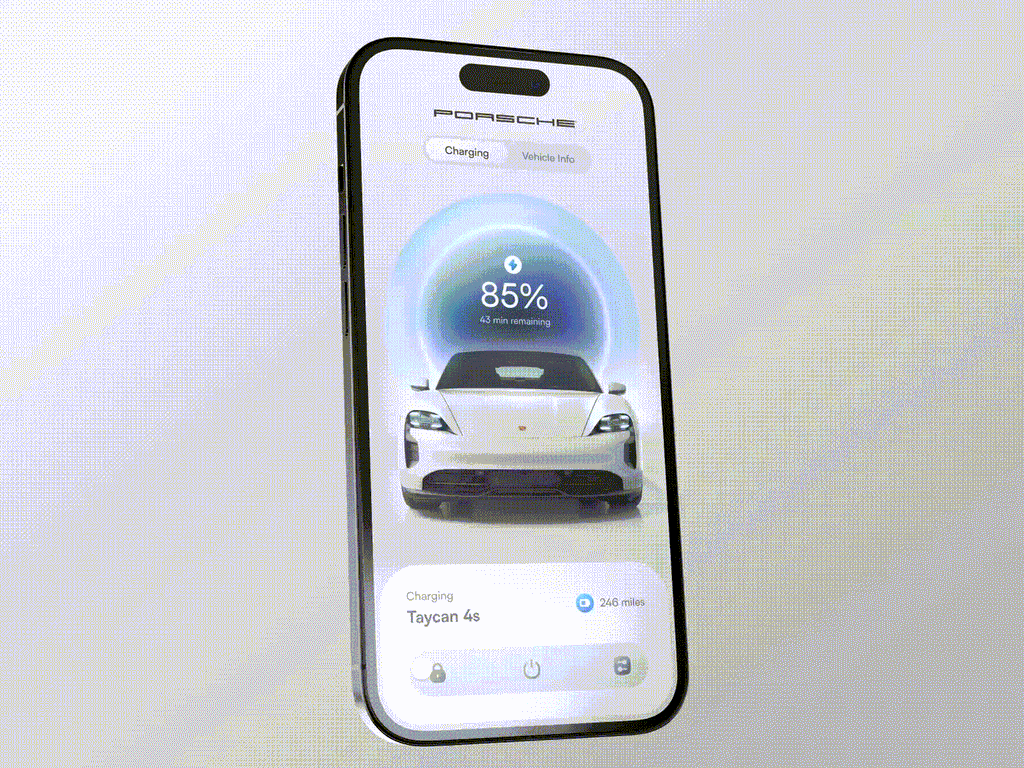 An example of IoT car apps