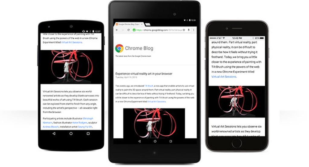The Chrome app