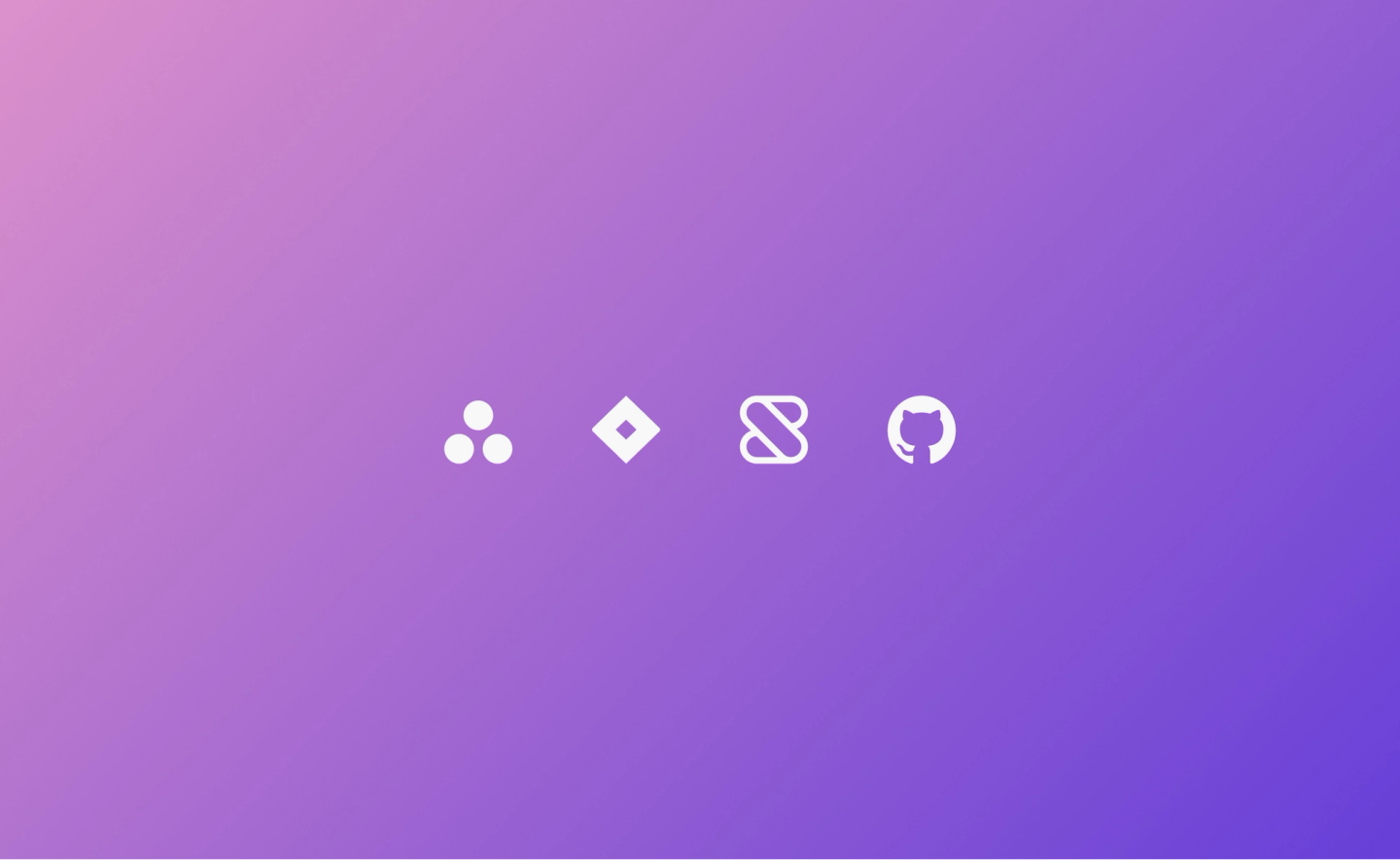 Icons demonstrating services you can import to Linear