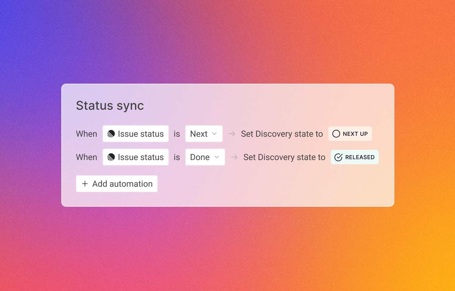 Synchronize statuses between Linear and Harvestr