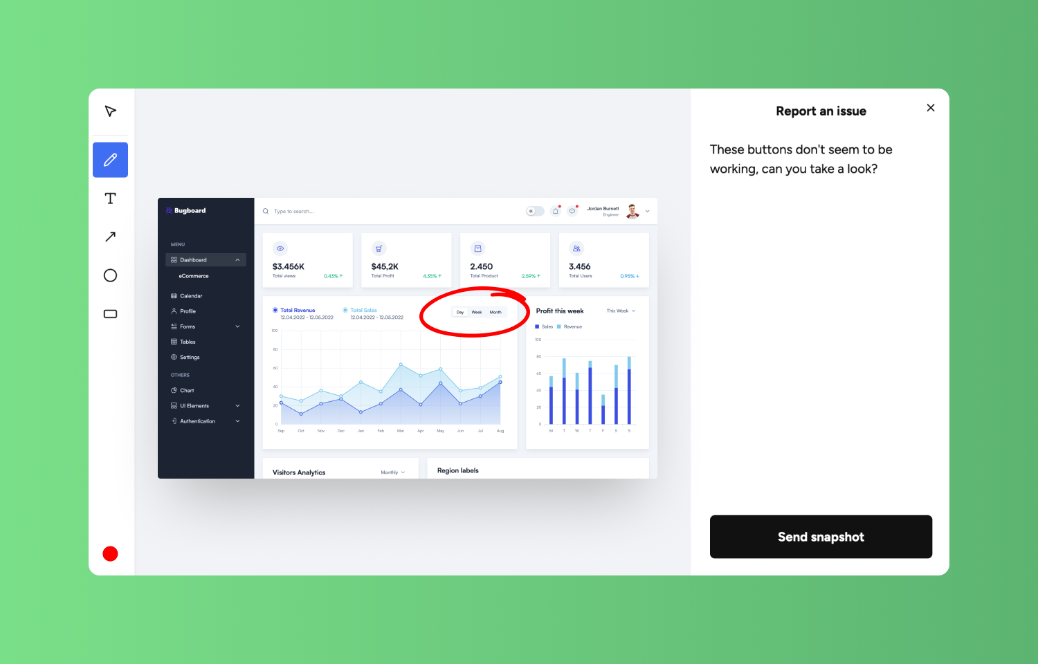 Annotation features in capture.dev