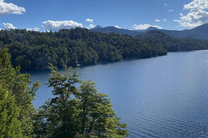 The views you get in Bariloche!
