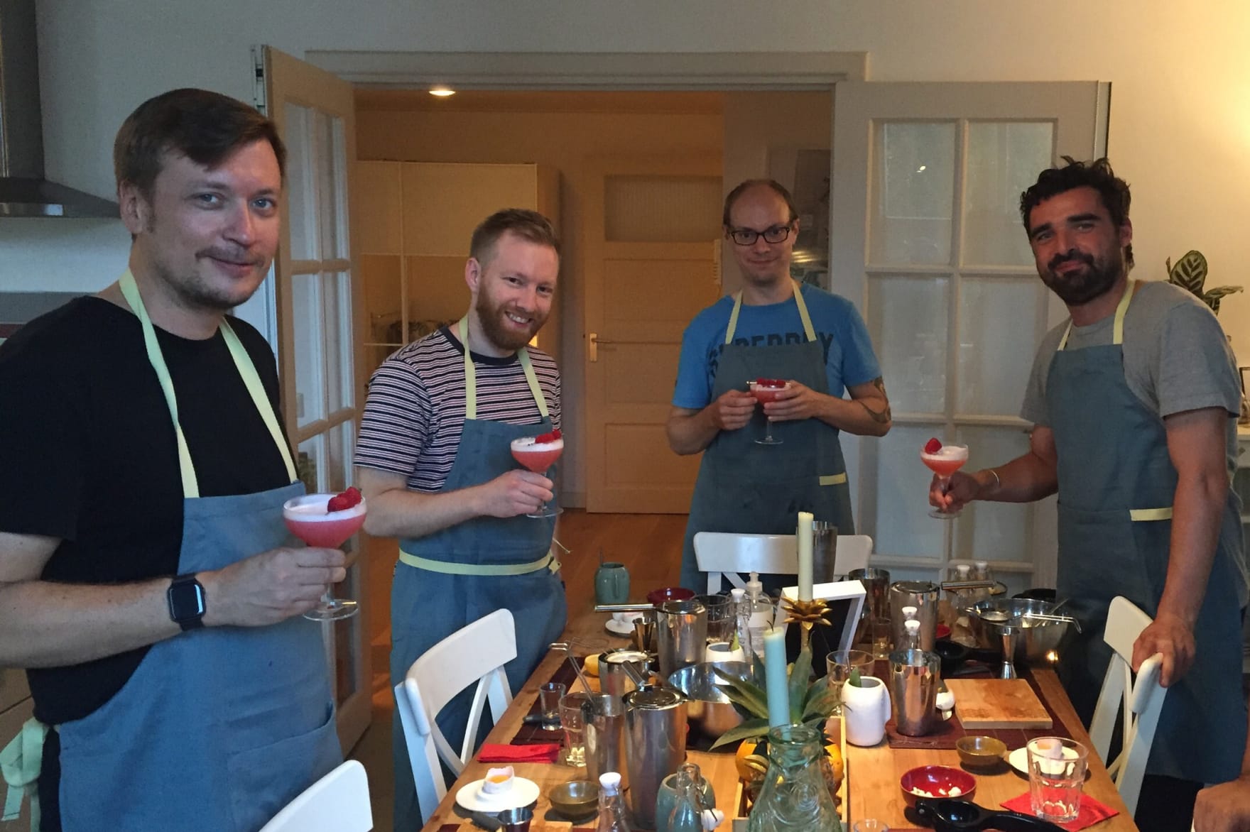 Day 2 in Amsterdam. We had a blast doing an AirBnb experience after work.