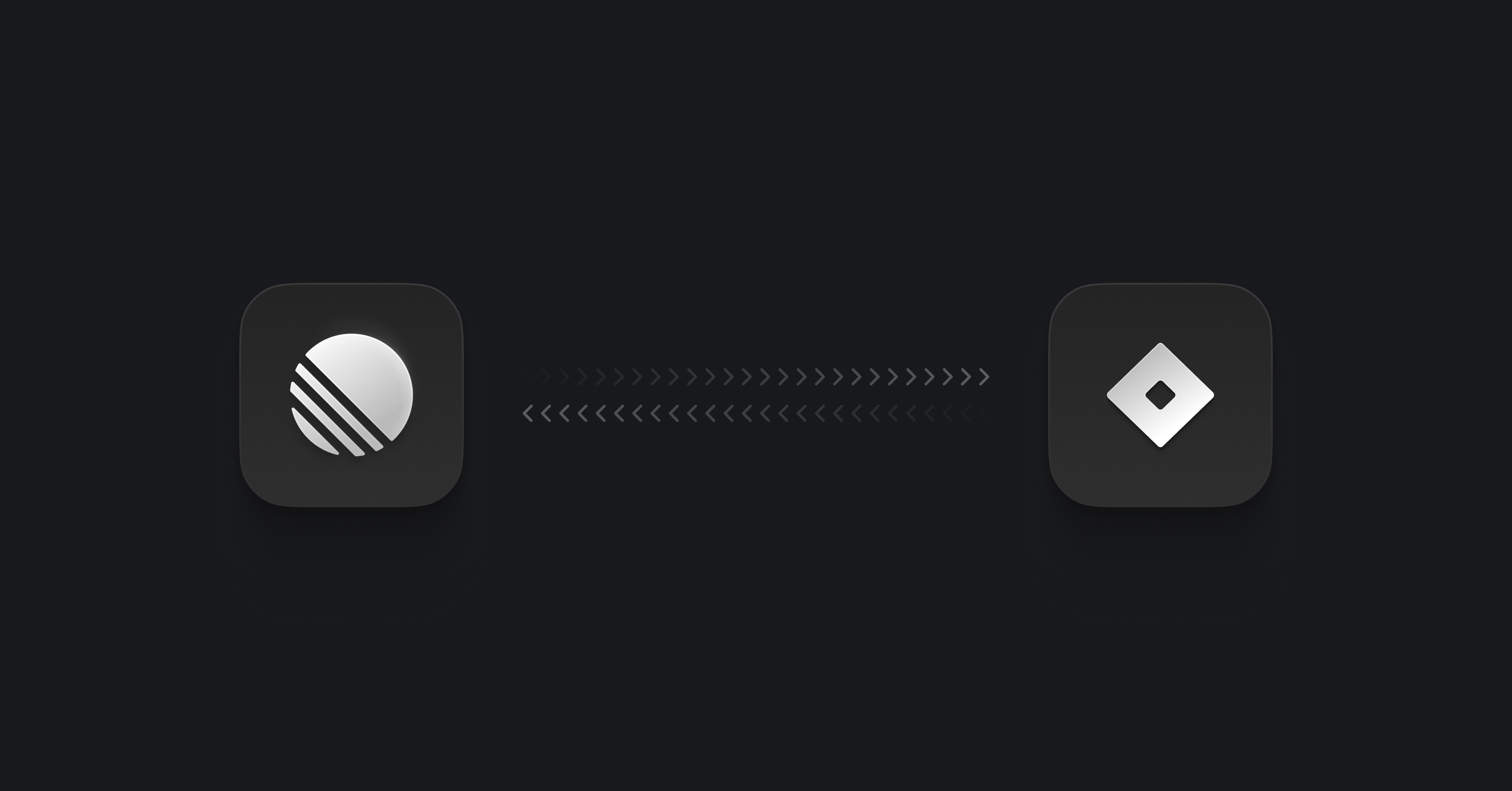 Linear and Jira logos with arrows between them indicating data transfer