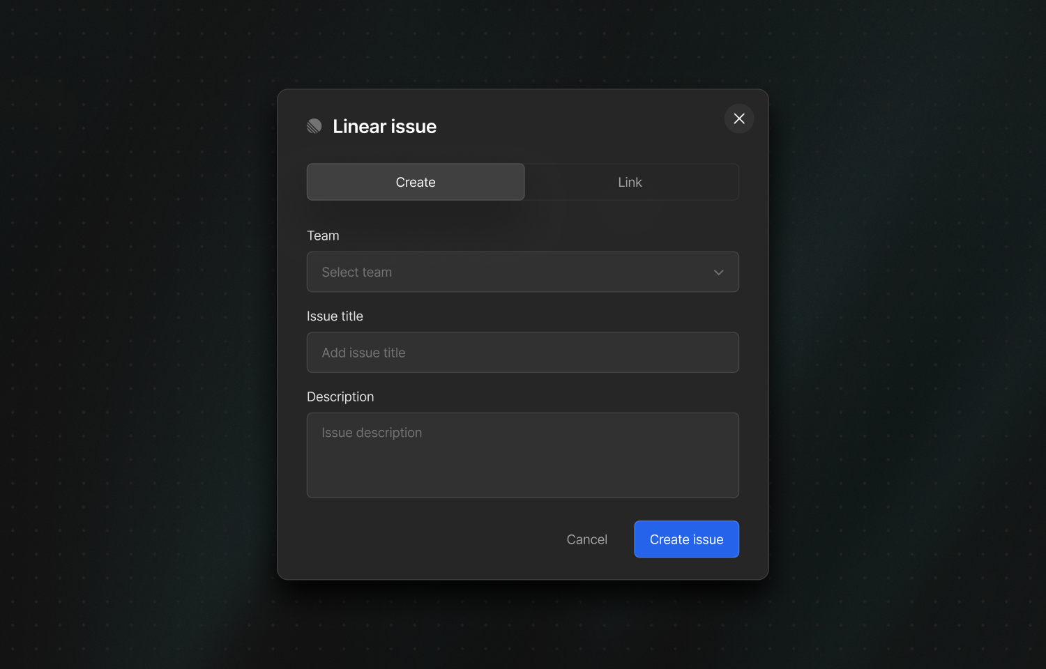 Creating a new Linear issues directly from Nightwatch