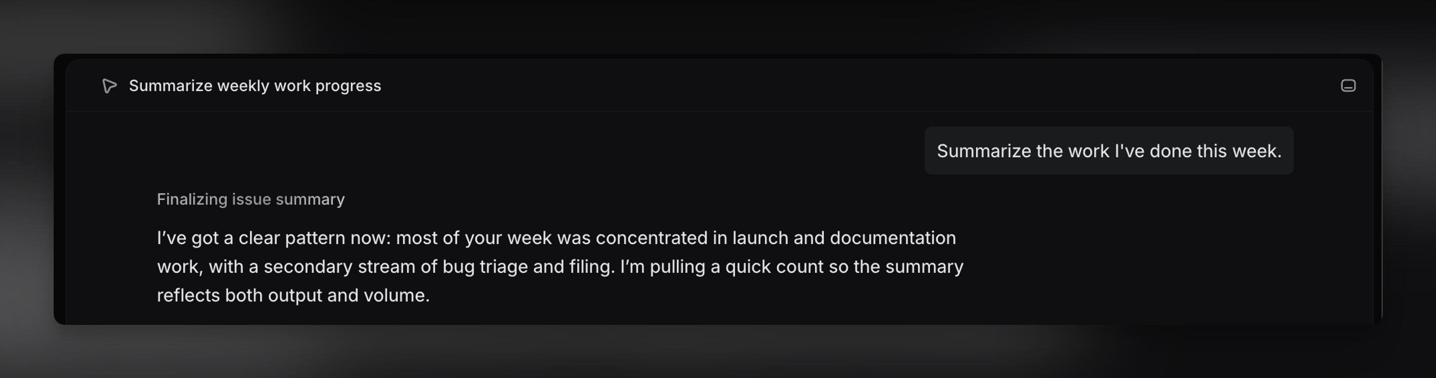Linear Agent works directly with the same workspace data that powers the rest of Linear.