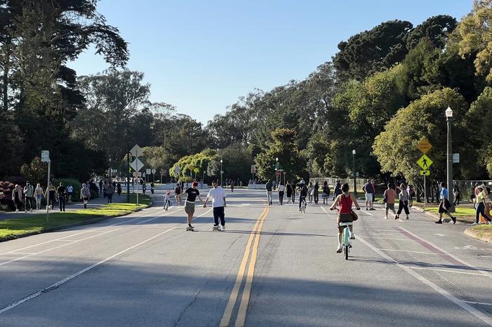 Golden Gate Park this weekend - SF has its moments.