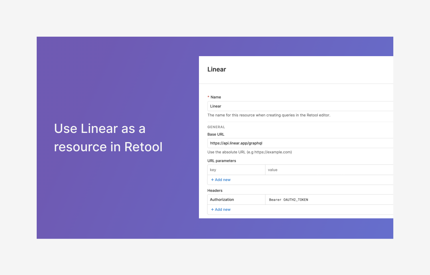 Use Linear as a resource in Retool.