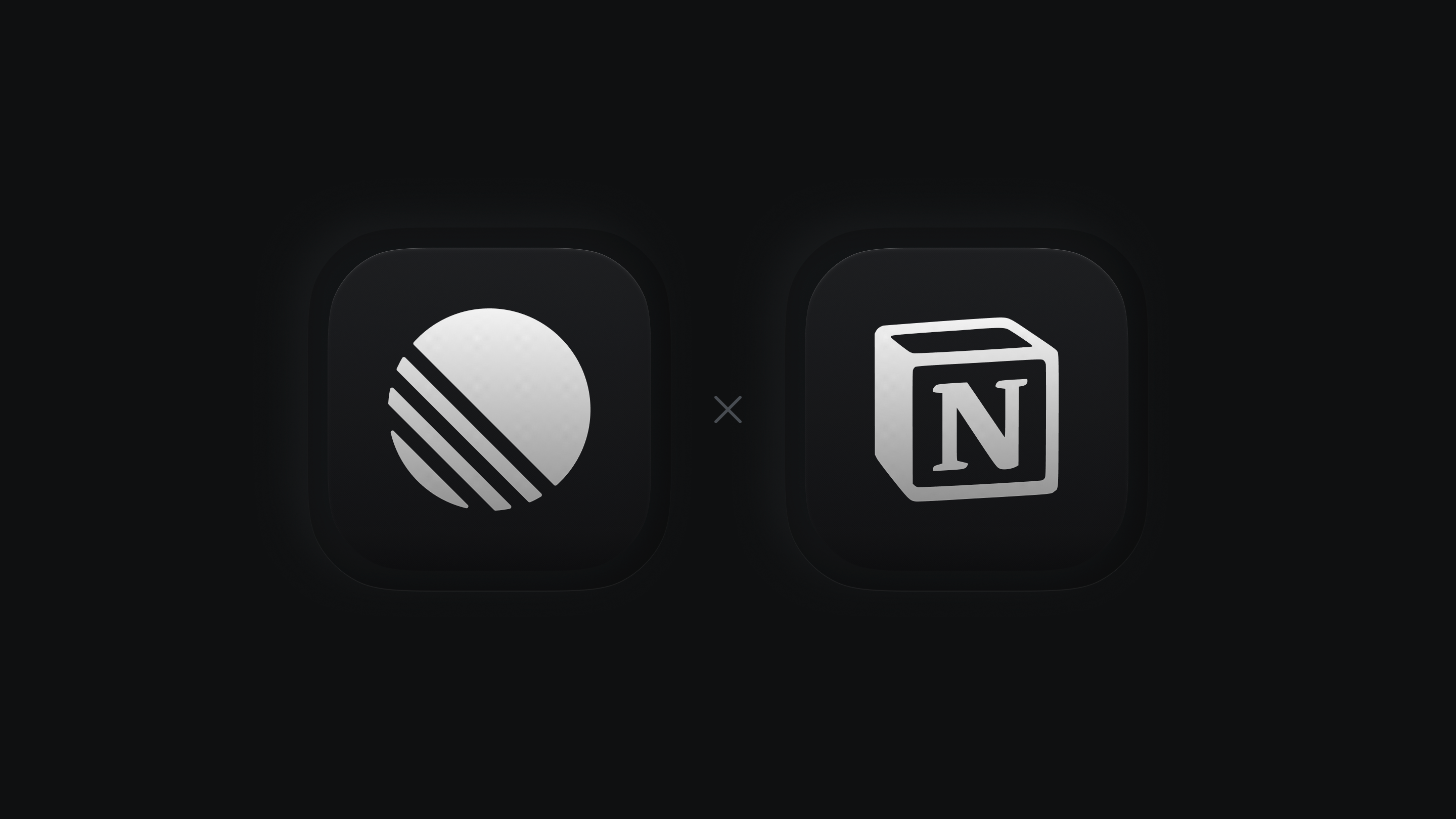 Linear logo next to Notion logo