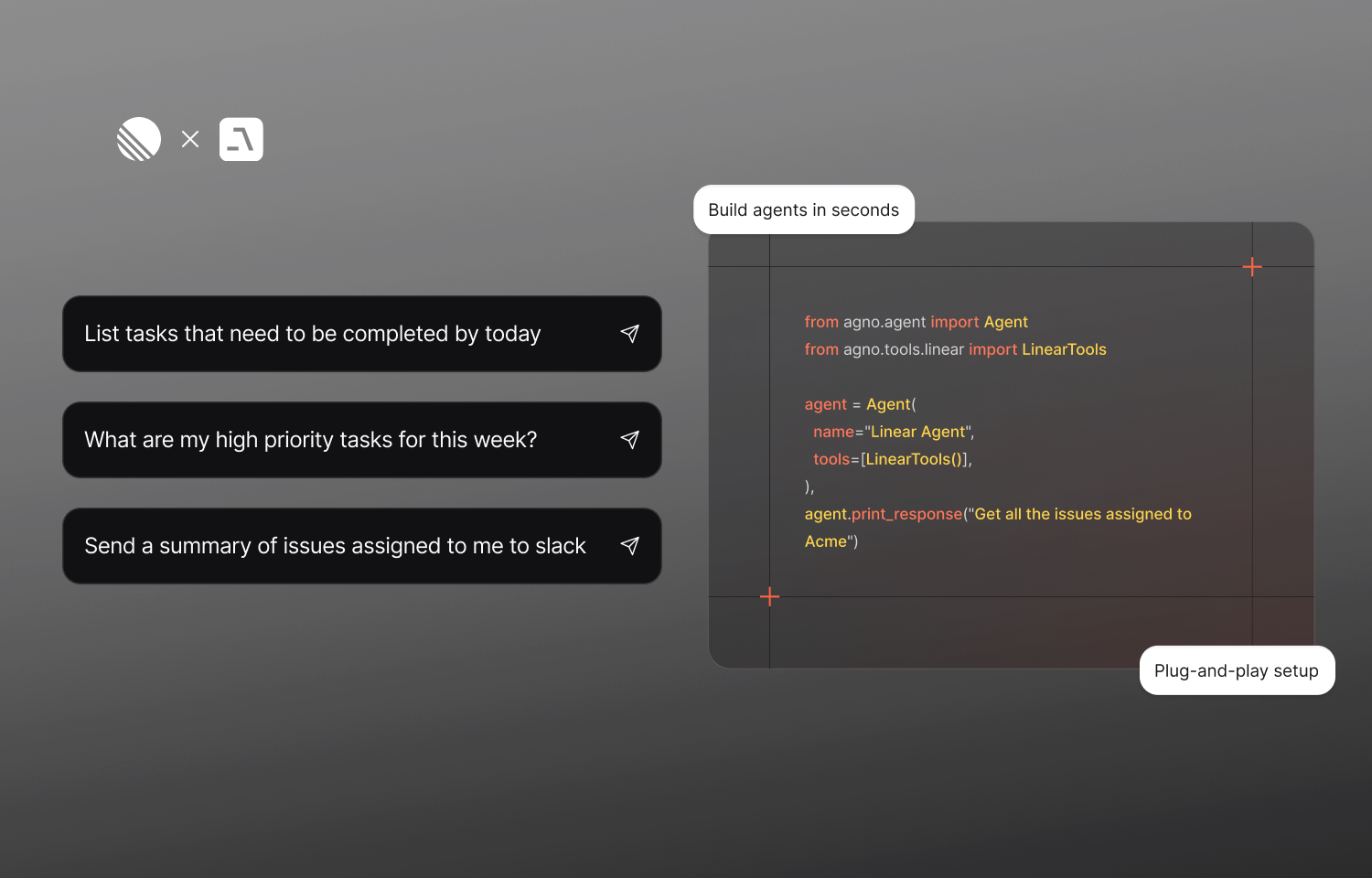 agno listing linear issues