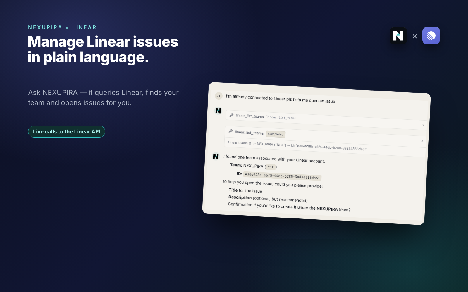 managing linear issues in plain language