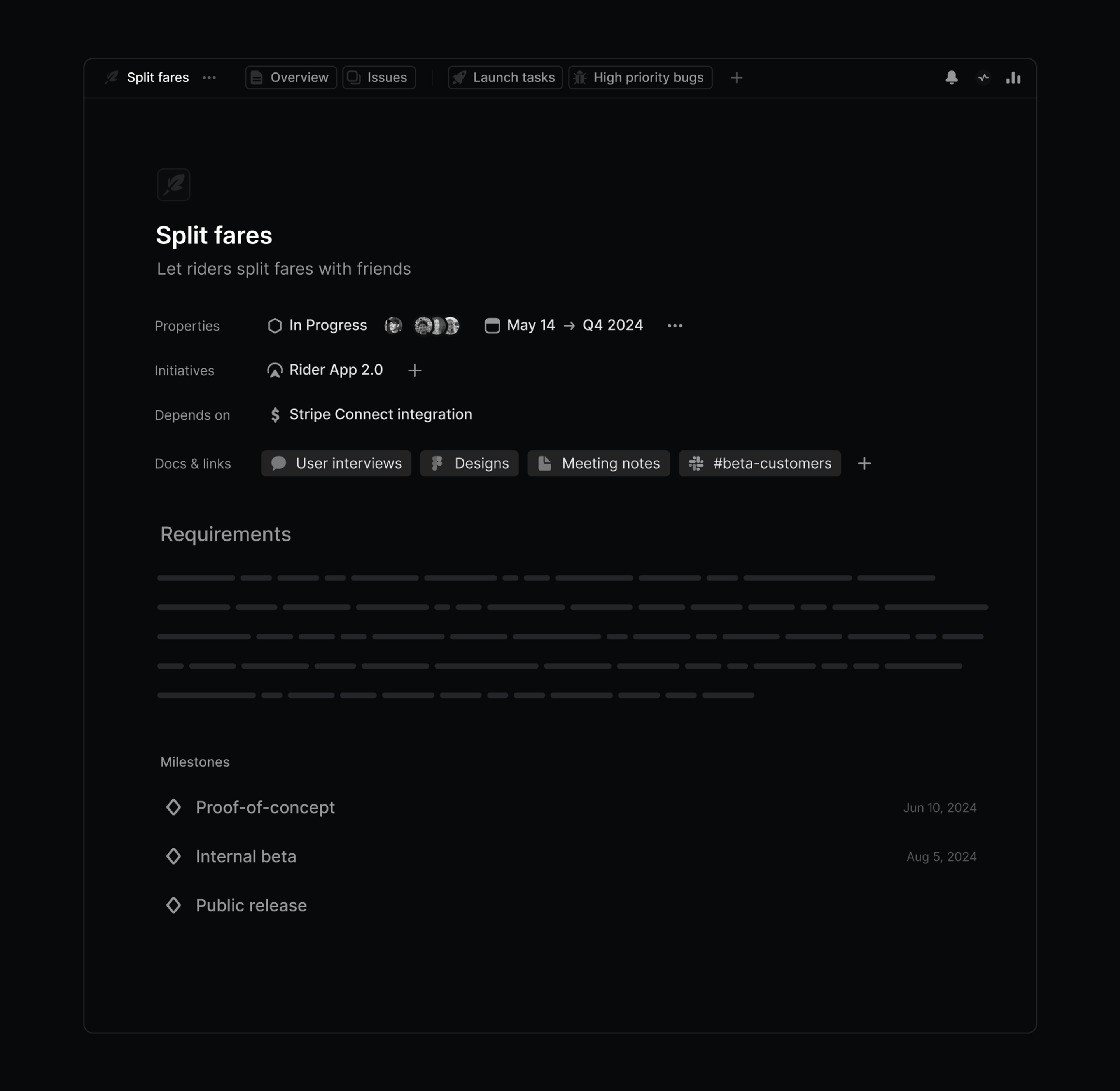 Project overview