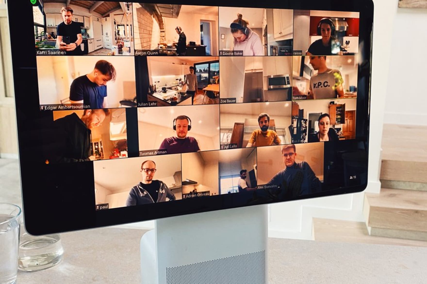 Finally a British version of the Great Linear Bakeoff: scones and homemade jam.