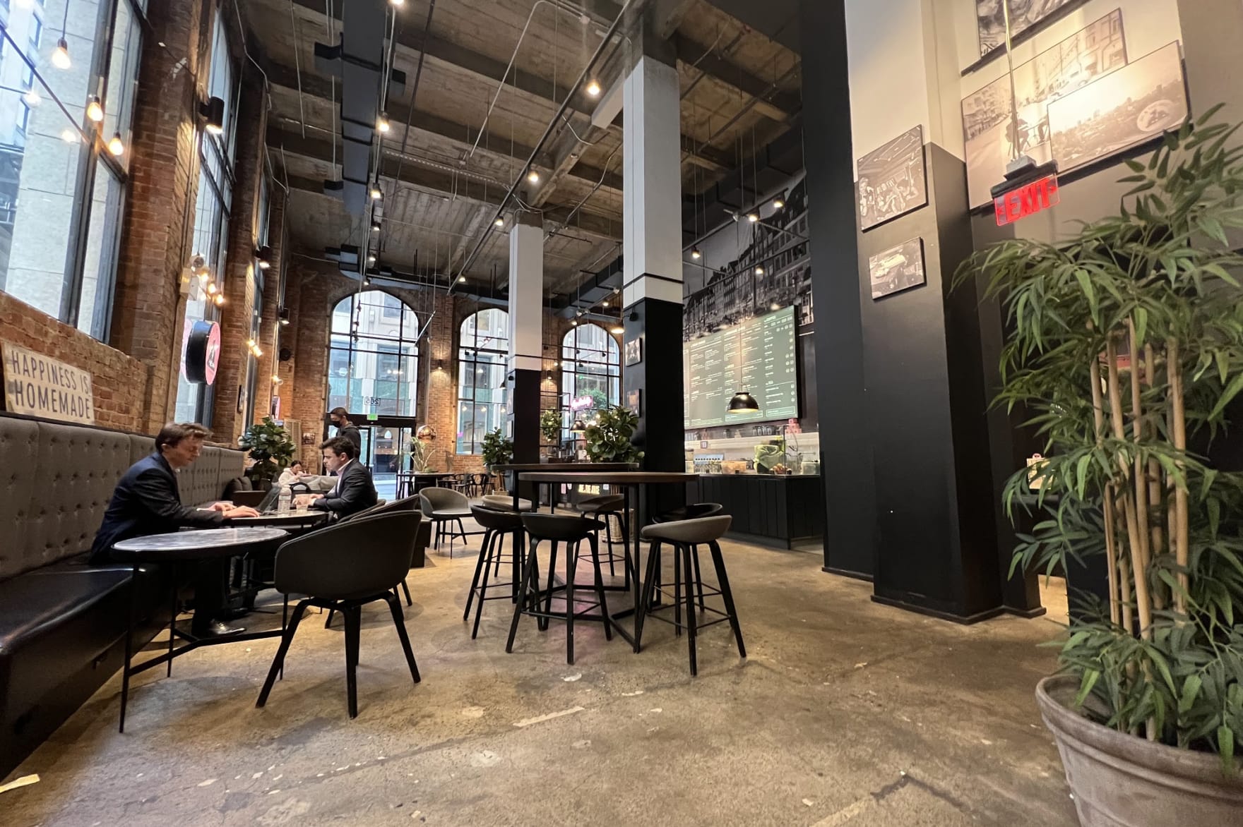 Working from the Matrix coffee shop – better than the movie!