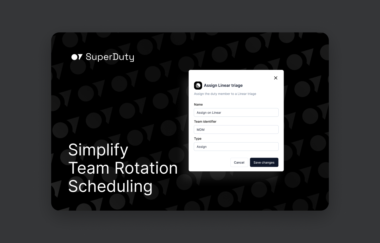 superduty triage assignment screen