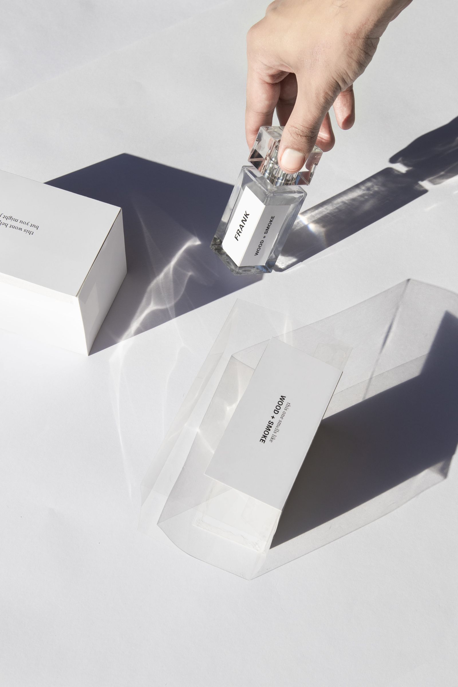 Frank packaging detail