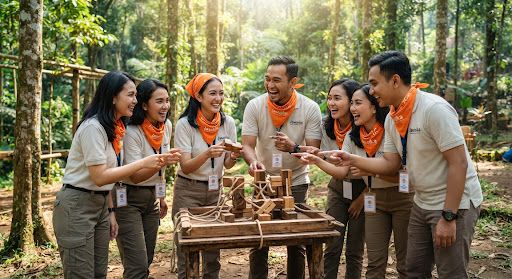 Transformasi Tim Milenial Outbound Kaltim
