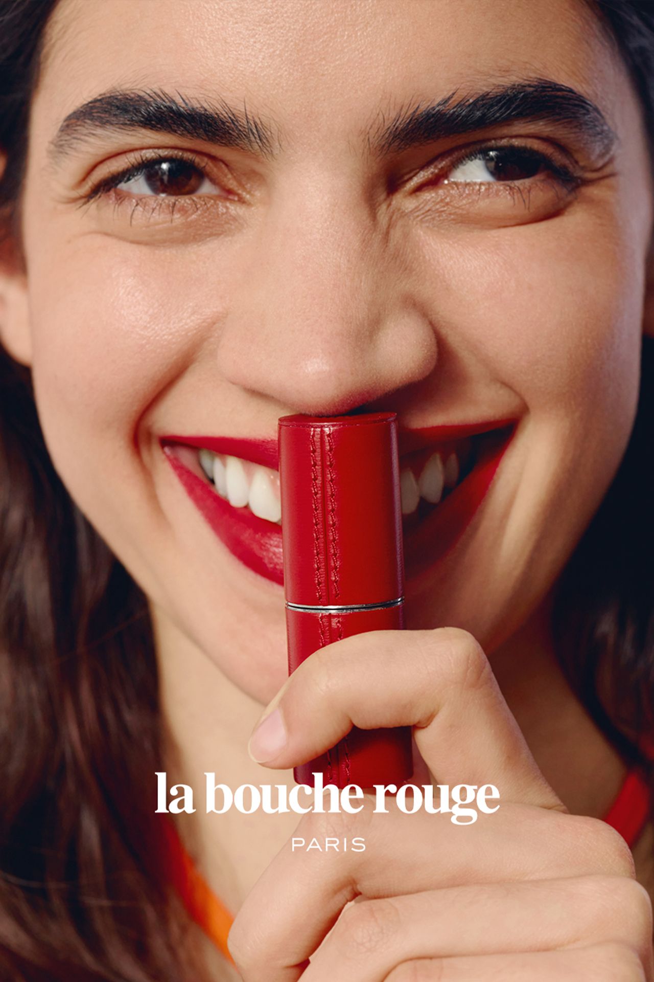 LA BOUCHE ROUGE Leather Lipstick Case - Noir