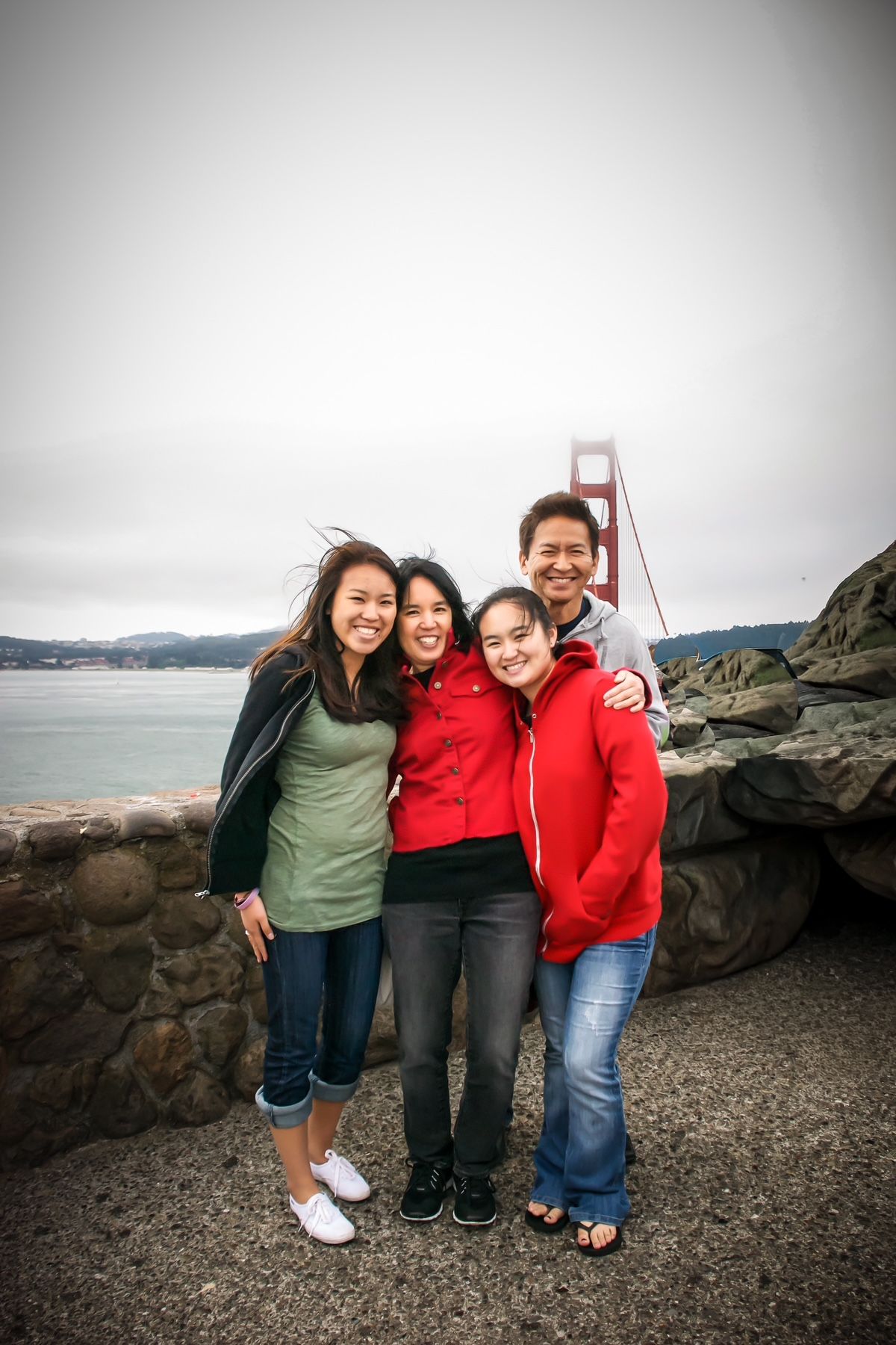Rick with his family in San Francisco