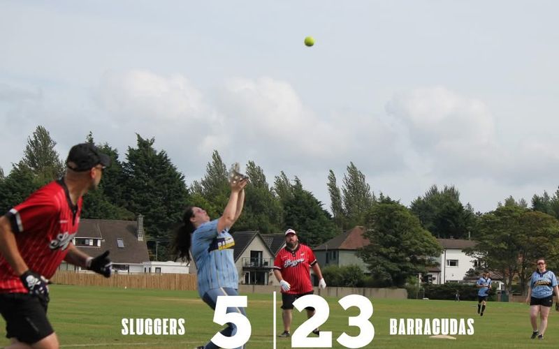 Barracudas Defeat Sluggers 23–5 in Bangor Derby at Ward Park - North Down Softball Club news image