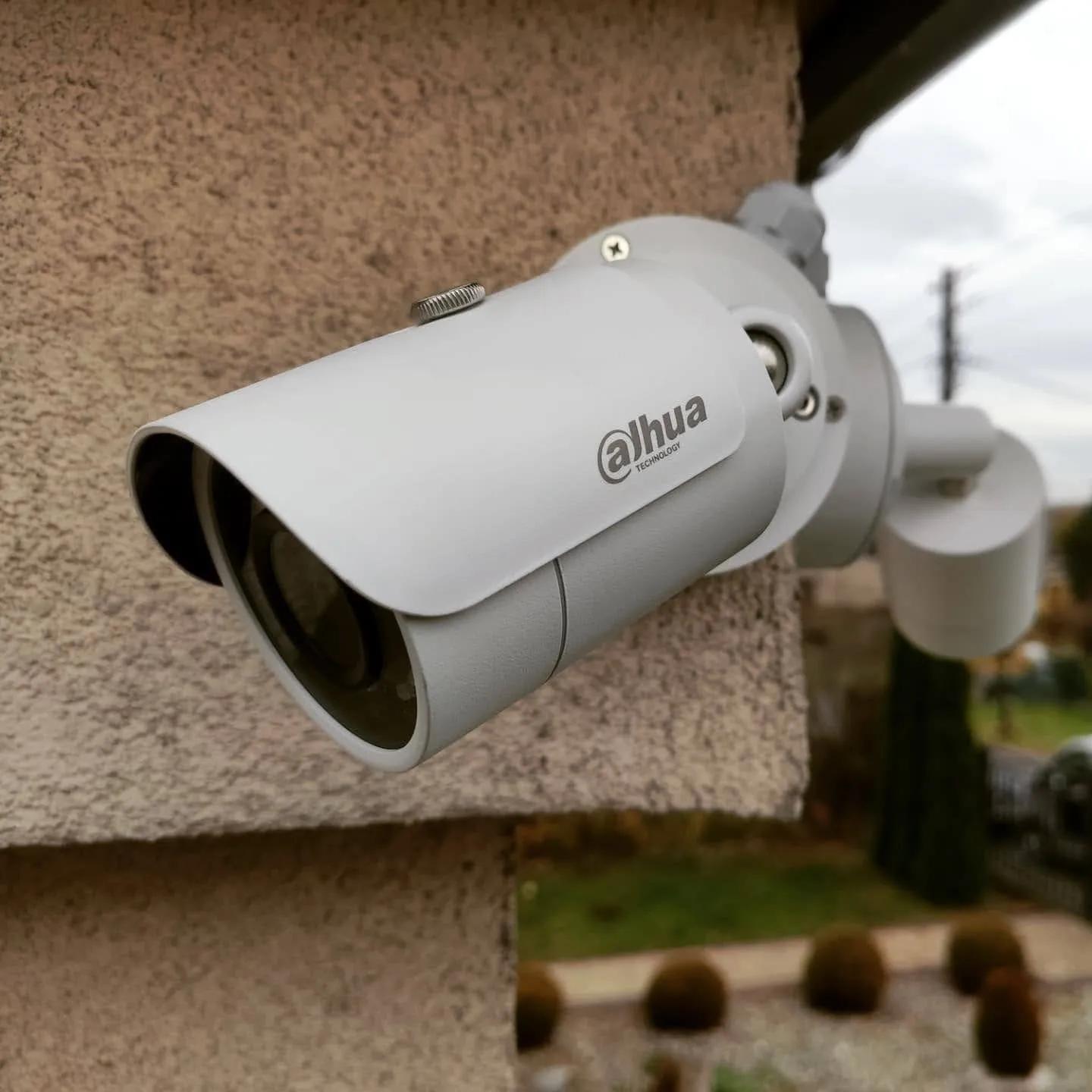 Kamera monitoringu na elewacji - Rybnik