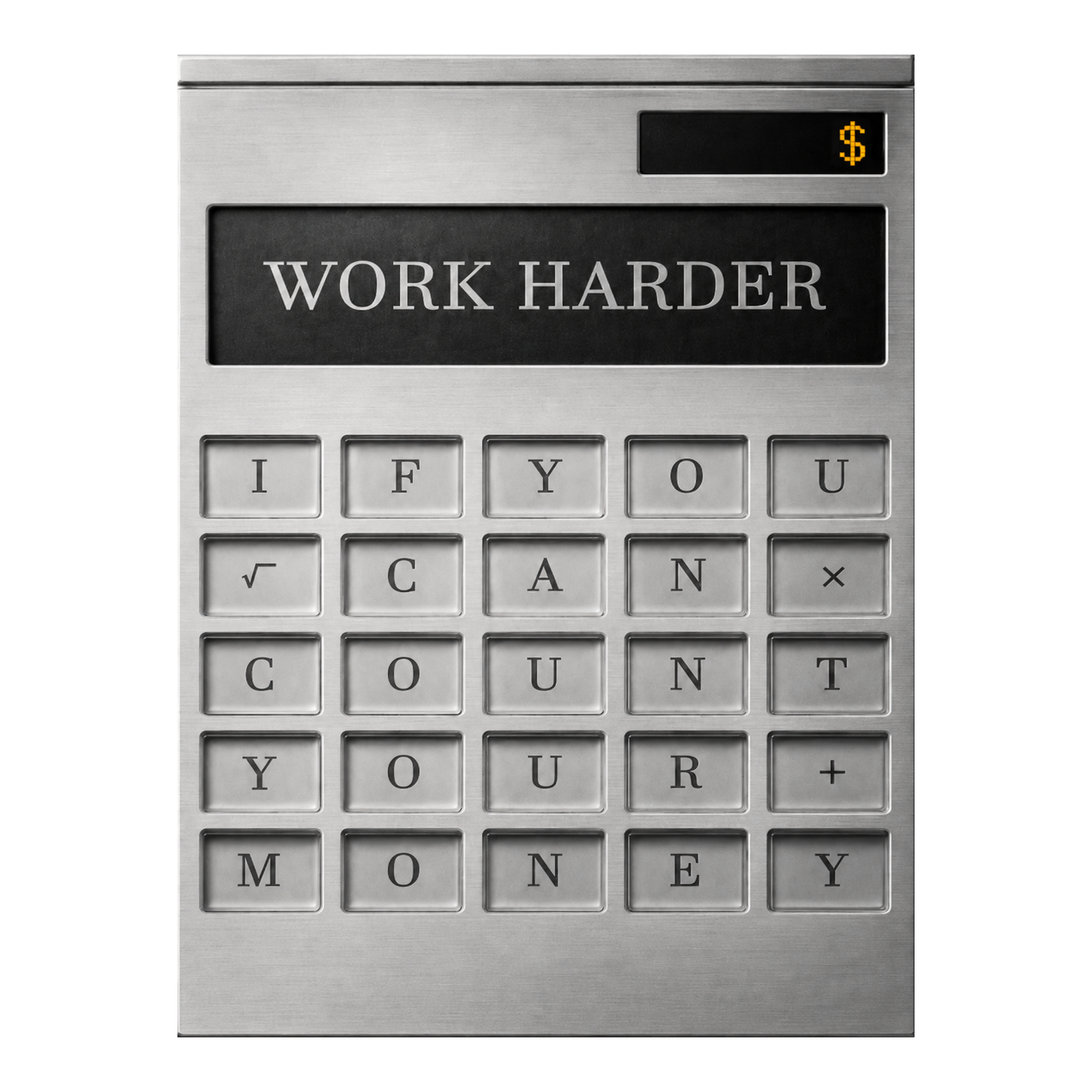 Count Your Money artwork shown as an Armoze canvas print