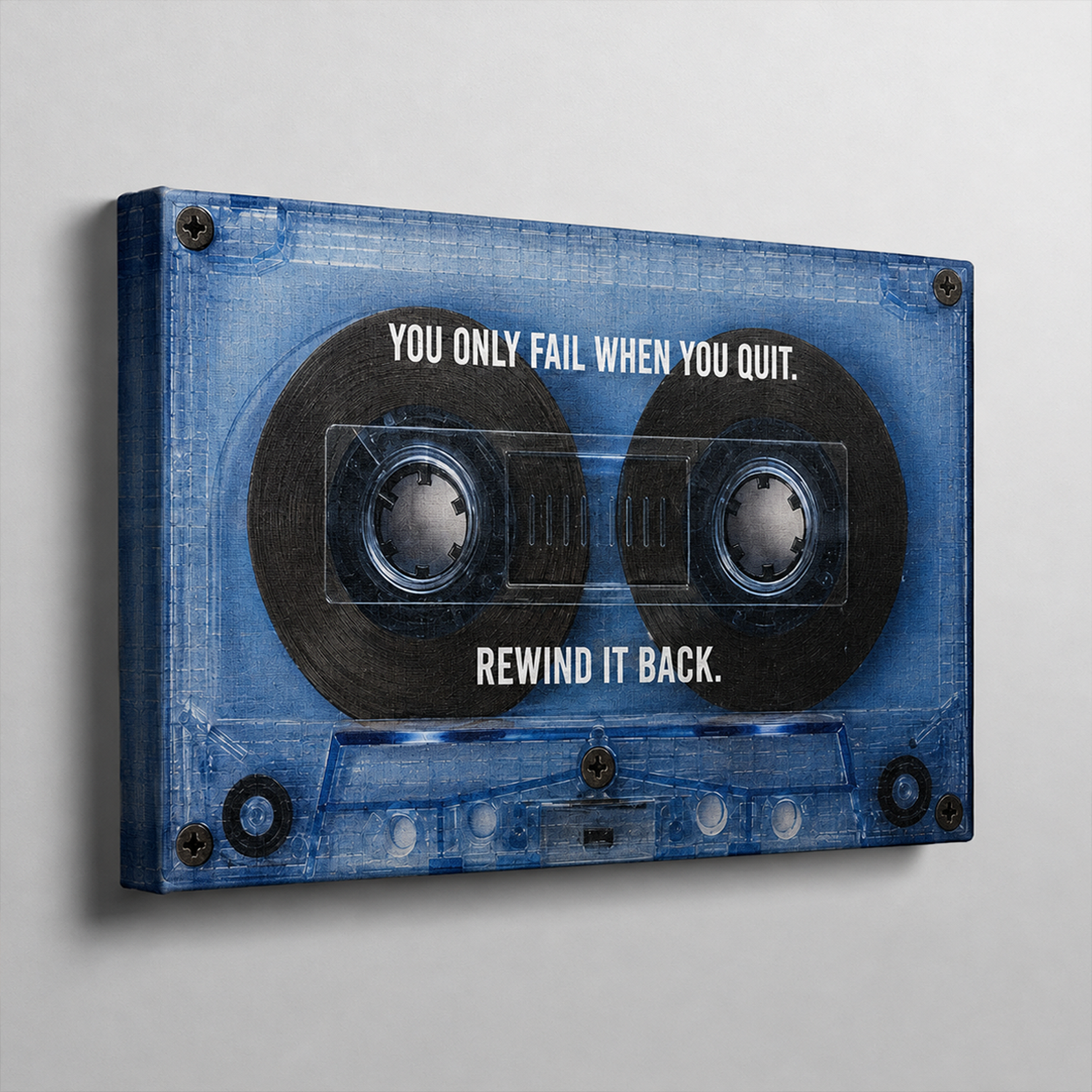 Rewind It Back artwork shown as an Armoze canvas print