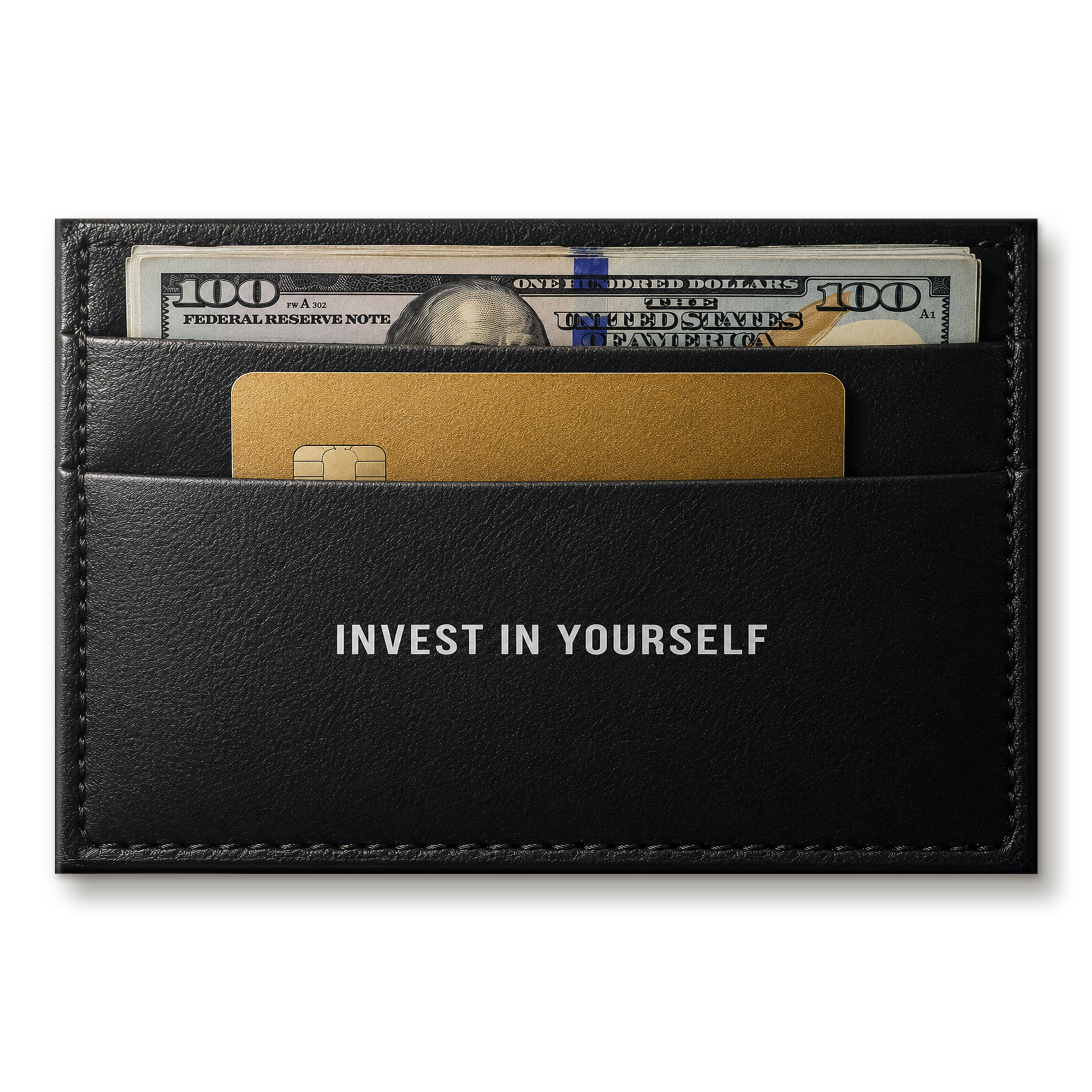 Invest In Yourself artwork shown as an Armoze canvas print