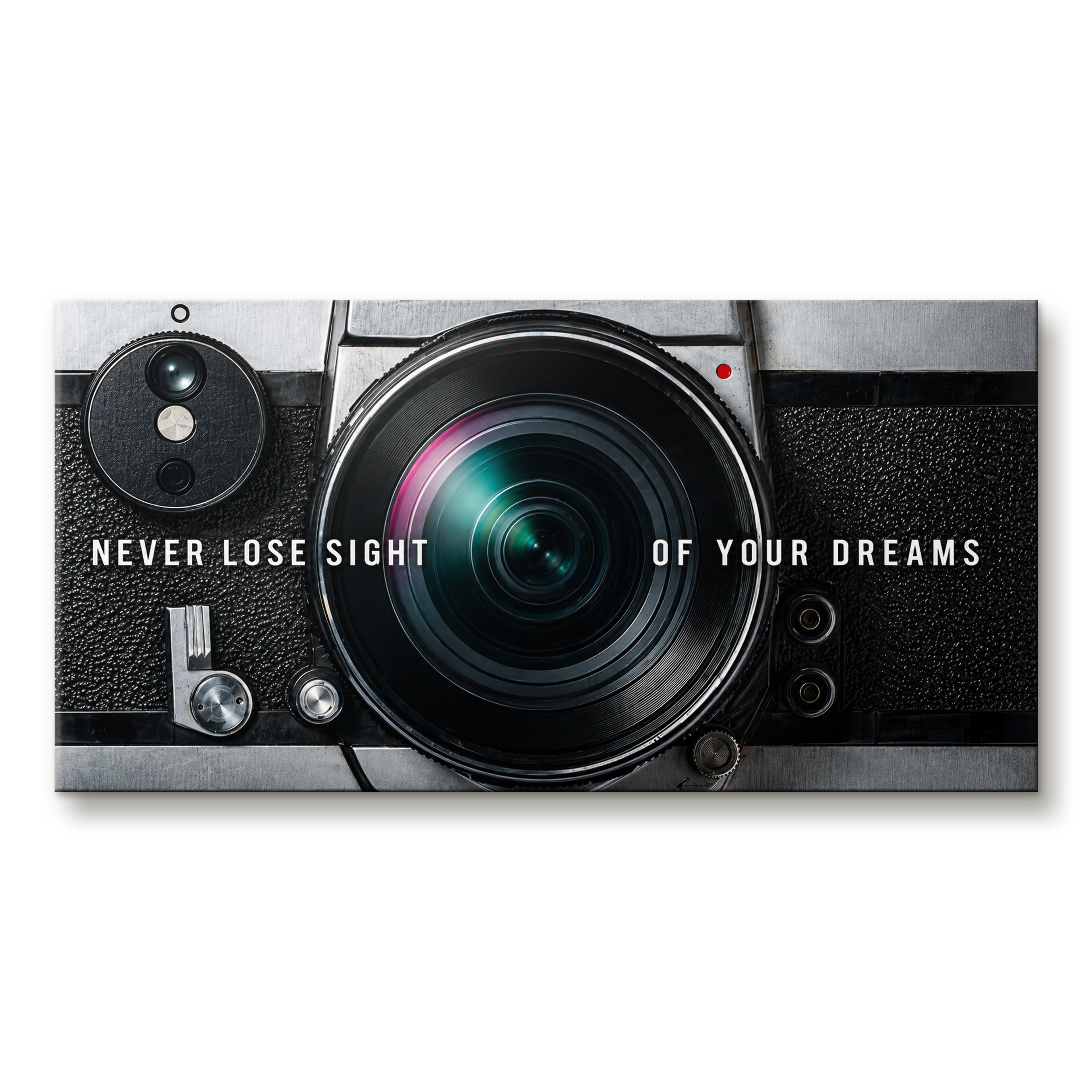 Never Lose Sight Of Your Dreams artwork shown as an Armoze canvas print