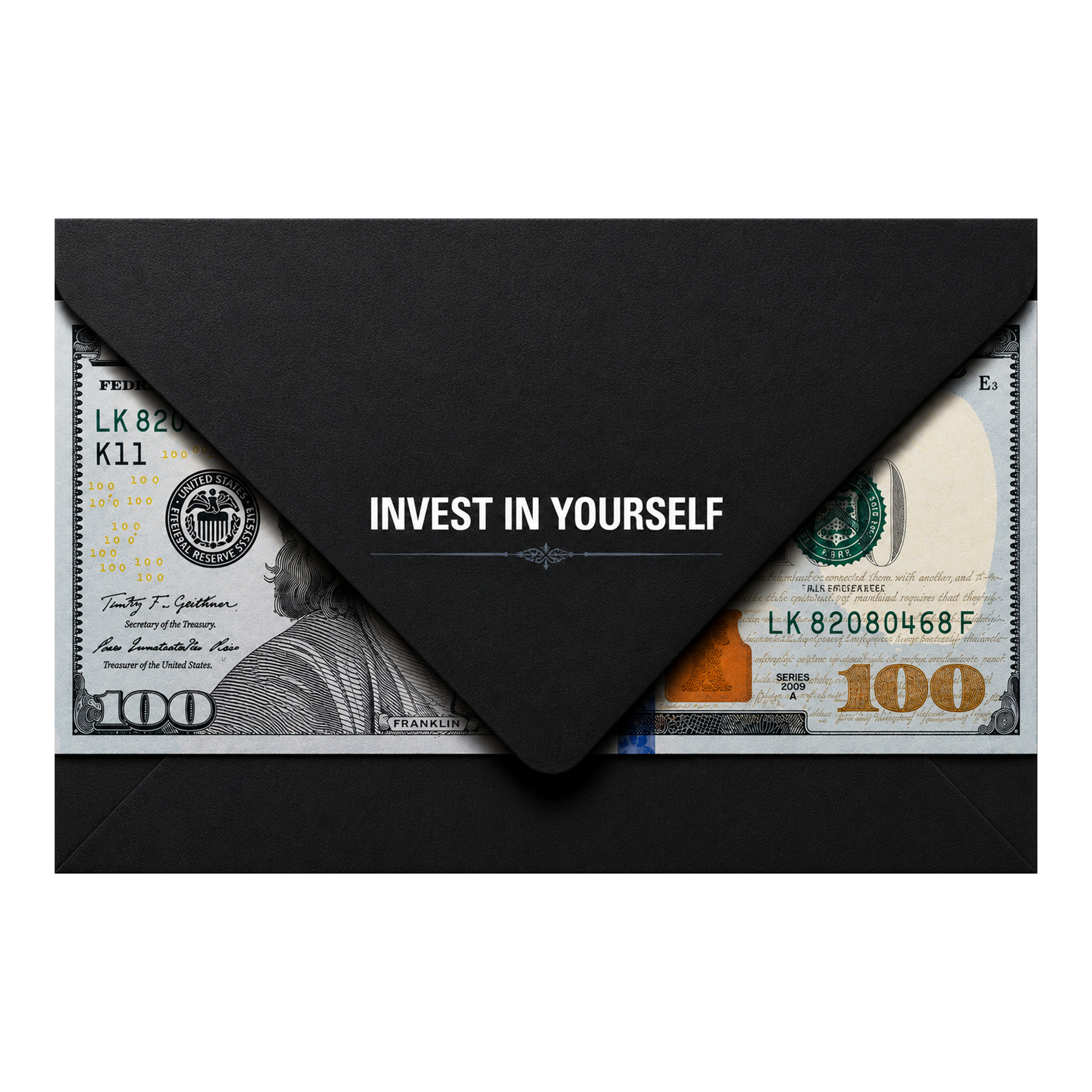 Success Envelope artwork shown as an Armoze canvas print