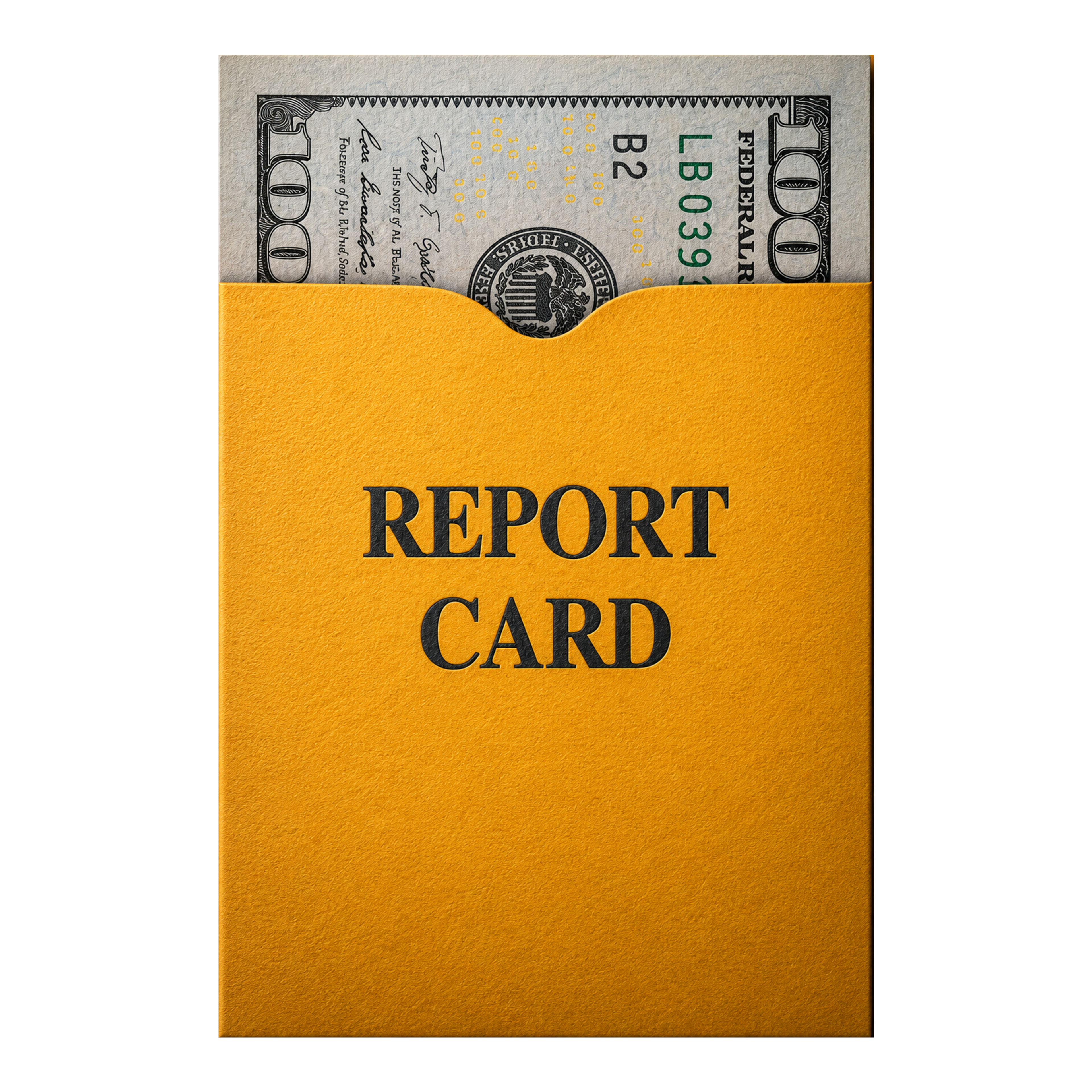 Reportcard artwork shown as an Armoze canvas print