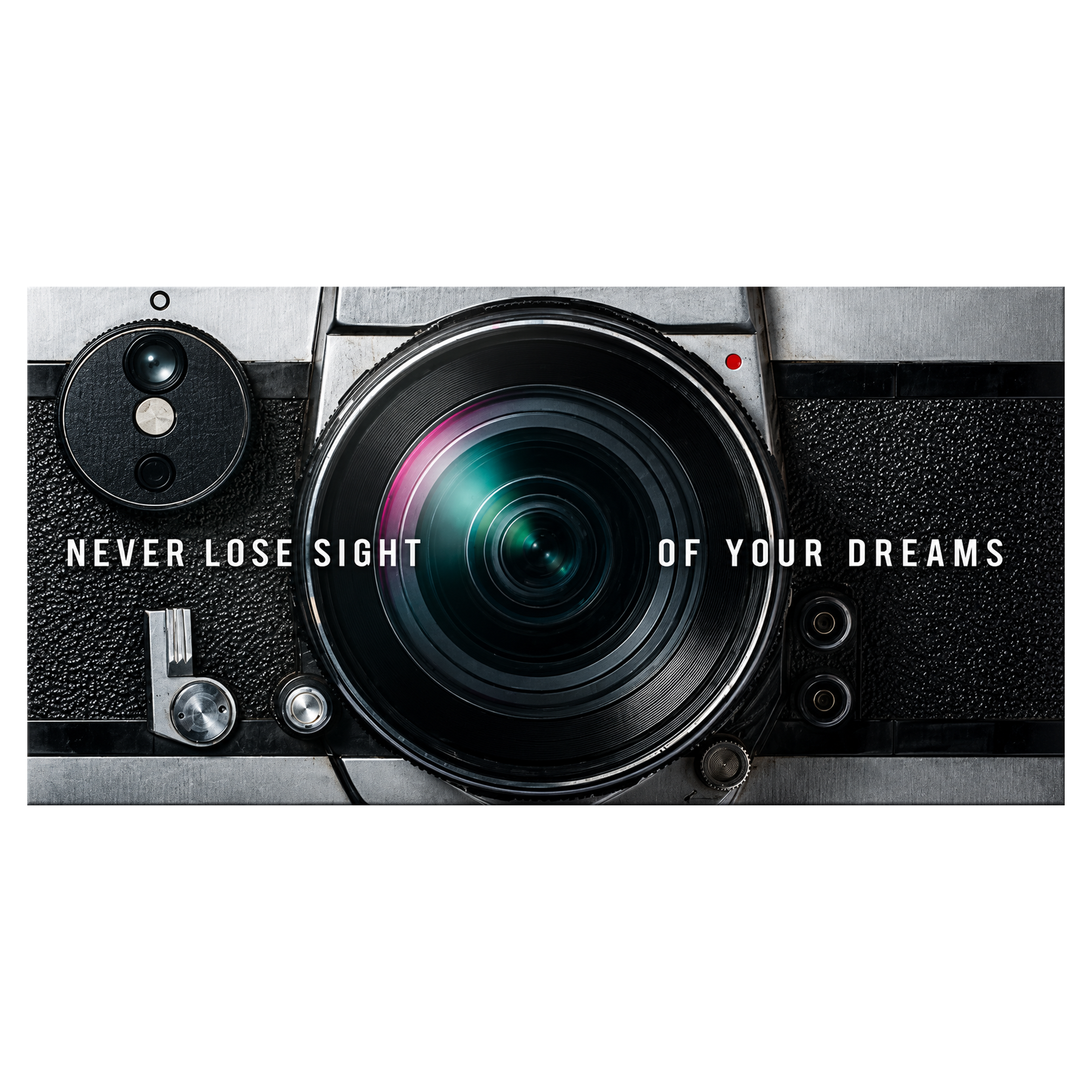 Never Lose Sight Of Your Dreams artwork shown as an Armoze canvas print