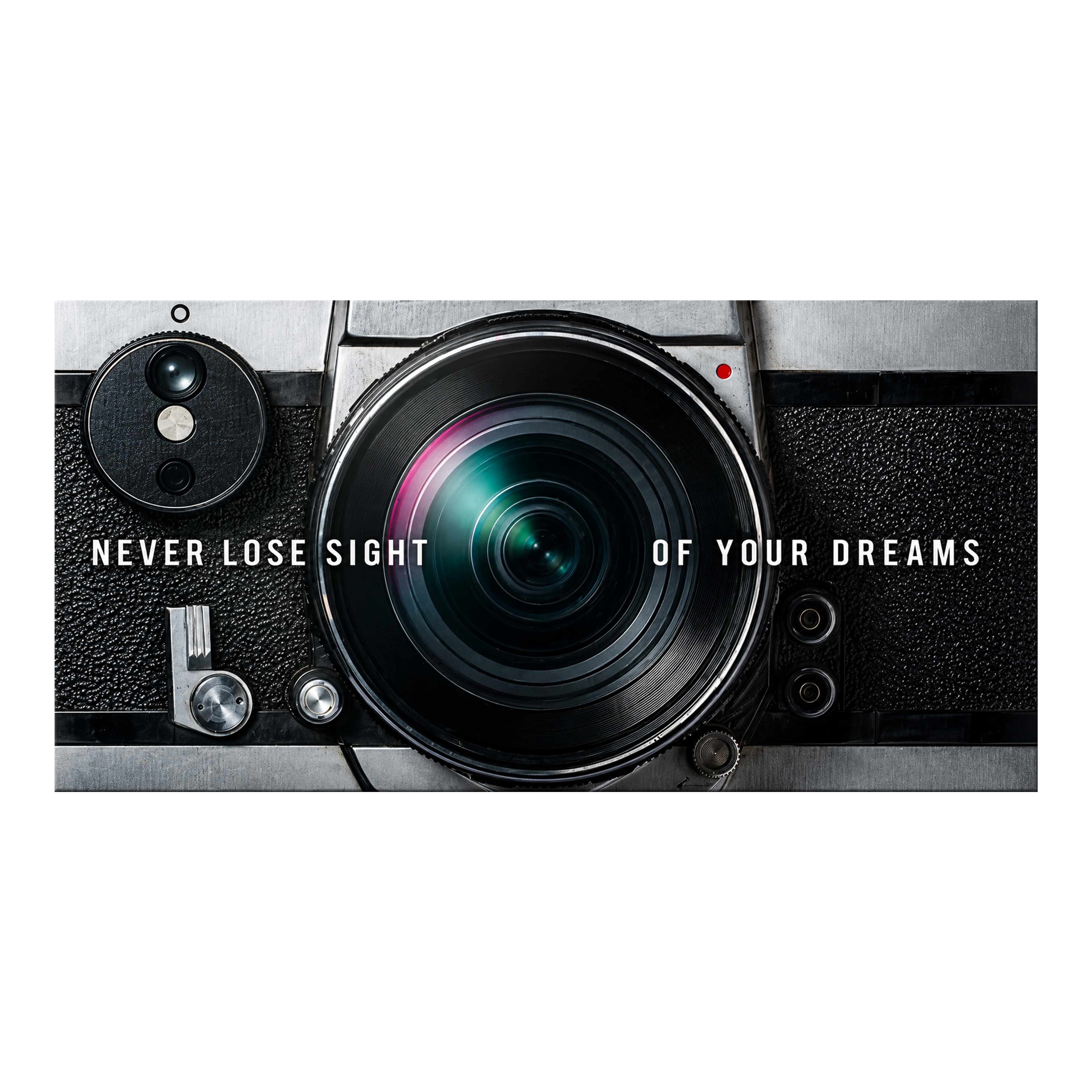 Never Lose Sight Of Your Dreams artwork shown as an Armoze canvas print